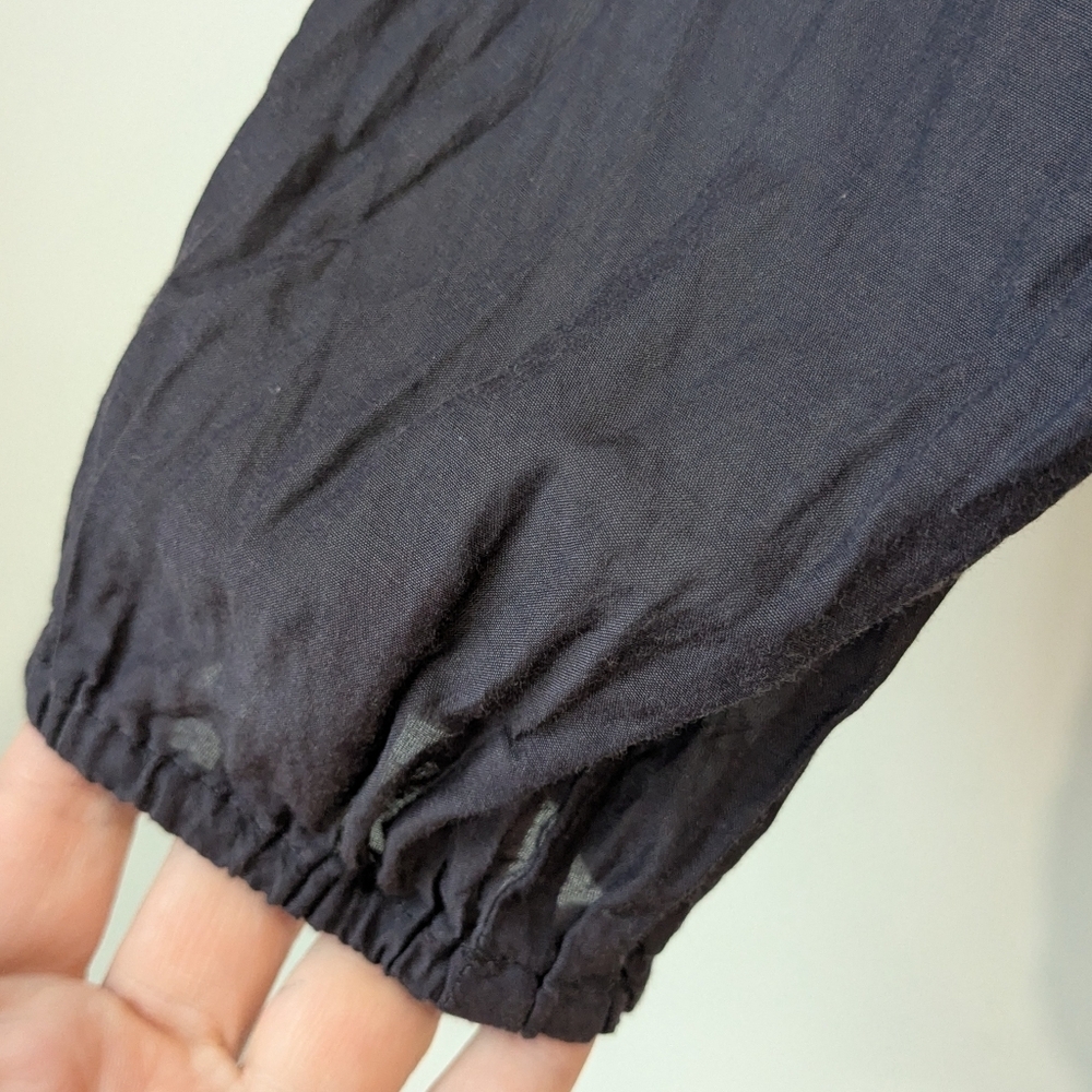 NEW Millie Francesca High Neck Cotton Blouse - Picture 5 of 7